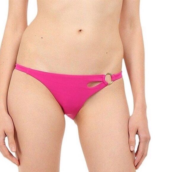 L'Agent by Agent Provocateur Adrina Pink Bathing Suit Bottom - Picture 1 of 5